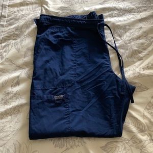 Cherokee Scrub Pants Navy PETITE XL